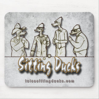 Att sitta duckar "snatterpacken" Mousepad Musmatta