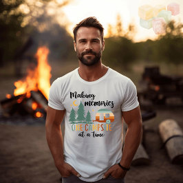 Att skapa minnen på camping t shirt
