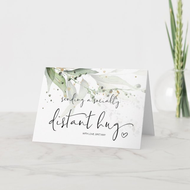 Att skicka en häckel fröken från dig som är social kort (Framsida)