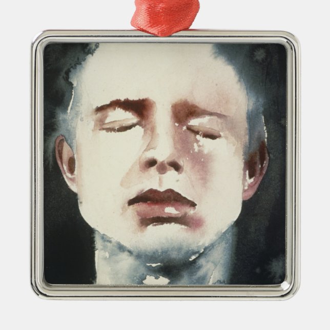 Att skilja markerar 4 julgransprydnad metall (Framsidan)