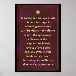 Att skratta ofta.. poster