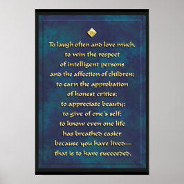 Att skratta ofta.. poster