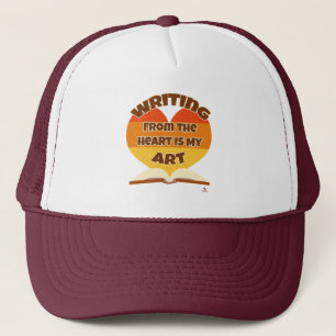 Att skriva från hjärtat är min Logotyp för Art Epi Keps
