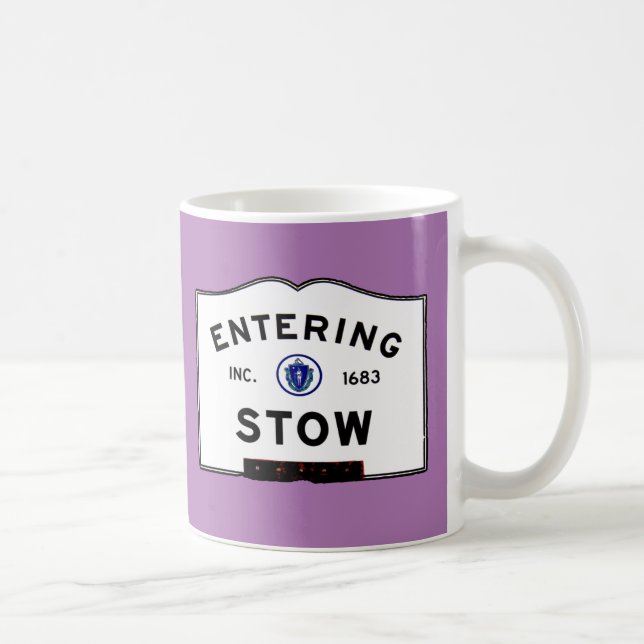Att skriva in stuvar kaffemugg (Höger)