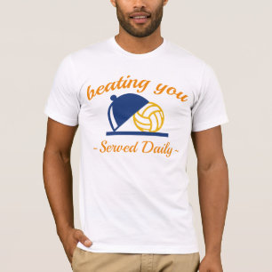 Att slå dig i Volleyball T Shirt
