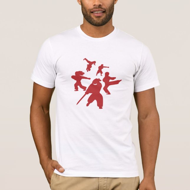 Att slåss cirklar T-tröja r Tee Shirt (Framsida)
