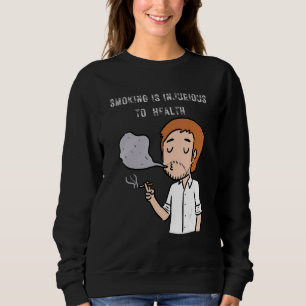 Att sluta röka röka Rökning är skadligt. T Shirt