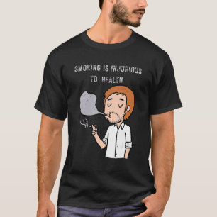 Att sluta röka röka Rökning är skadligt. T Shirt