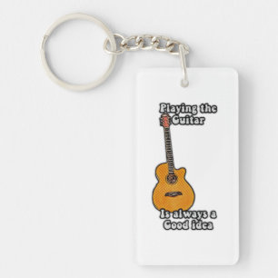 Att spela gitarren är alltid en bra idé.