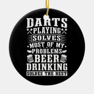 Att spela gör att de flesta av mina problem försvi julgransprydnad keramik