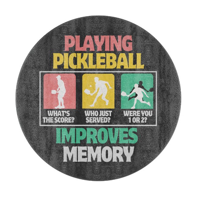 Att spela Pickleball förbättrar minnet (Framsidan)