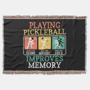 Att spela Pickleball förbättrar minnet Filt