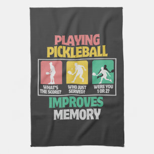 Att spela Pickleball förbättrar minnet Kökshandduk