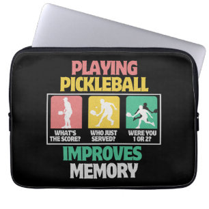 Att spela Pickleball förbättrar minnet Laptop Fodral