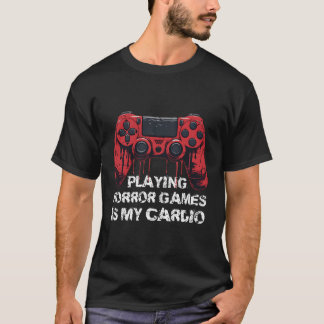 Att spela skräckspel är min konsolspelare i Cardio T Shirt