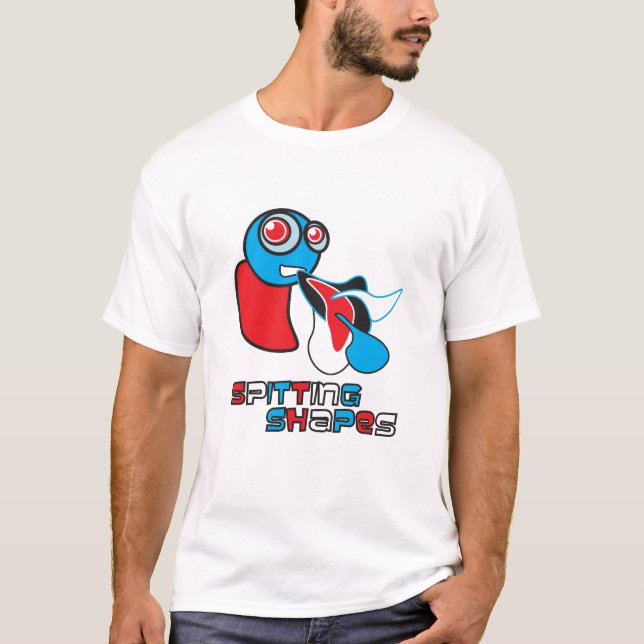 Att spotta formar t-shirt (Framsida)