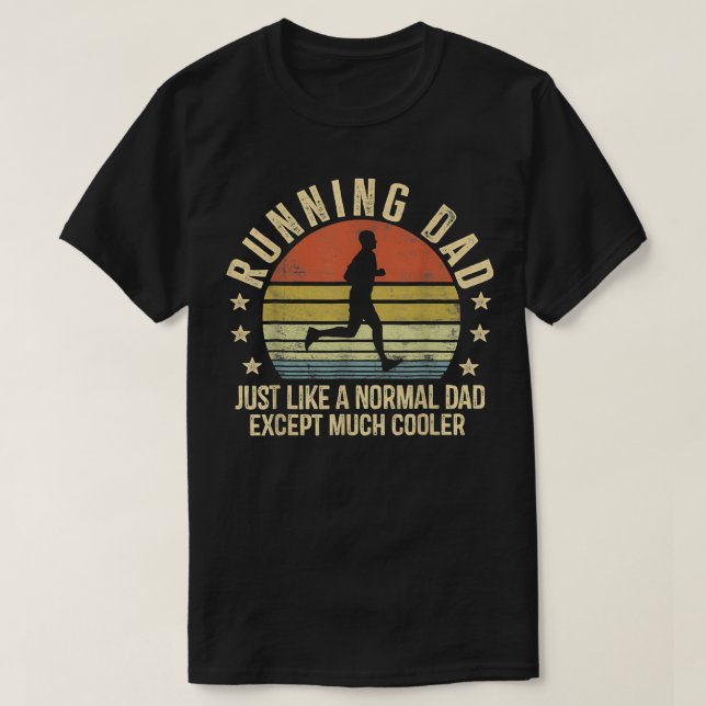 Att springa Pappa precis som ett normalt Pappa-Ece T Shirt (Design framsida)