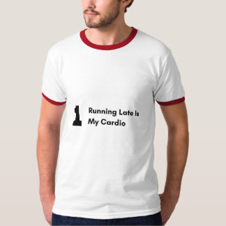 Att Springa Sent Är Min Kondition Rolig Sarcastic T Shirt