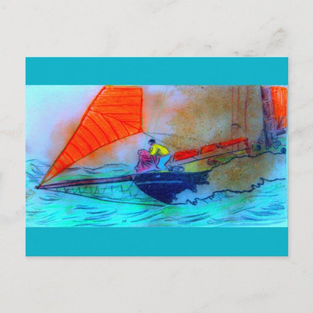 att ställa in skoljakten vykort (Framsida)