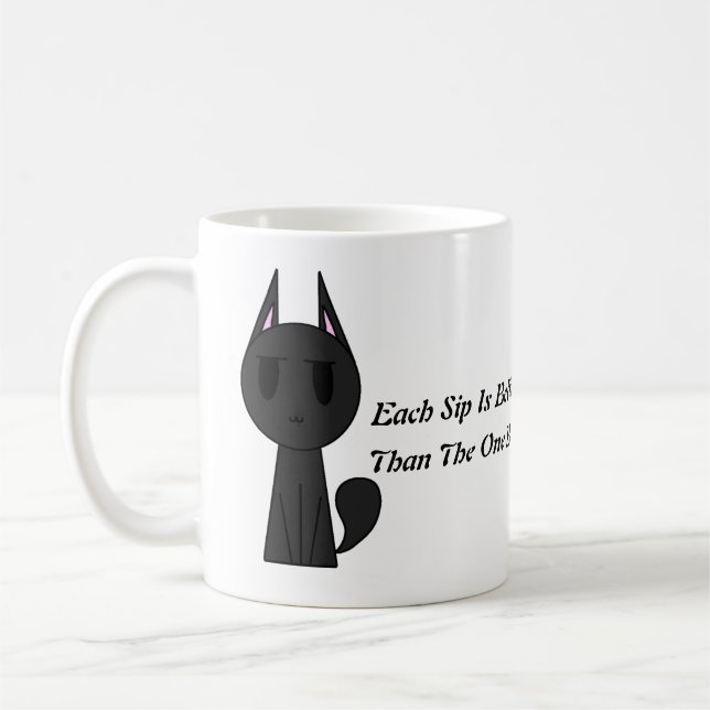 Att stanna hemma är min specialitet kaffemugg (Vänster)