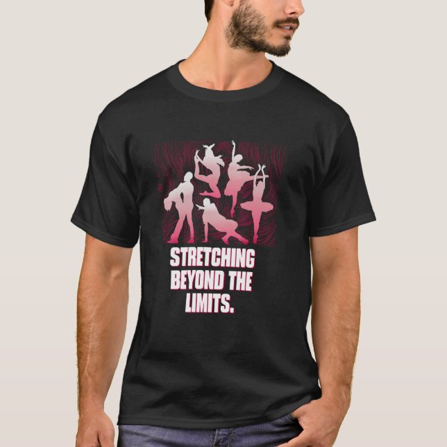 Att stanna utanför Limits Funny Dance Humor Dan T Shirt (Framsida)