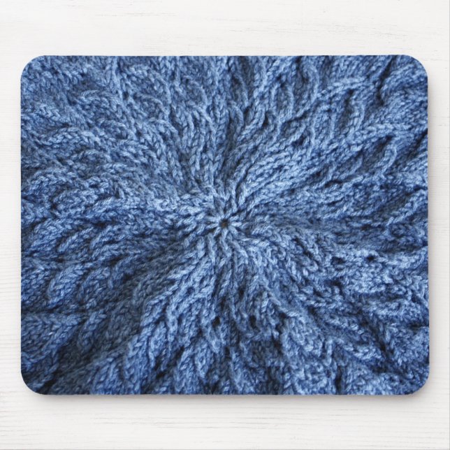 Att sticka cirklar Mousepad Musmatta (Framsidan)