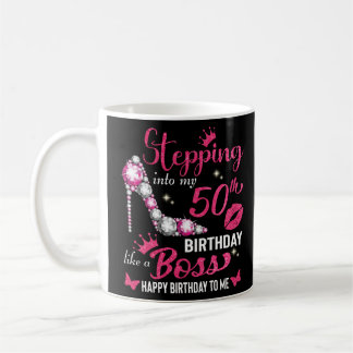 Att stiga in i min 50-årsdag som en chef kaffemugg