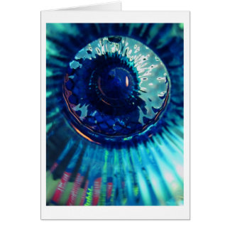 Att stirra besegrar flaskan hälsningskort