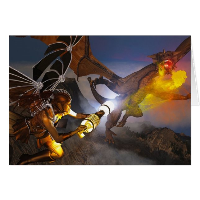 Att stjäla avfyrar hälsningskort (Framsidan Horizontal)