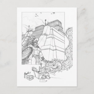 Att stoppa Aztecs Vykort