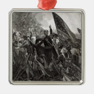 Att storma av stenigt pekar, Juli 1779 Julgransprydnad Metall