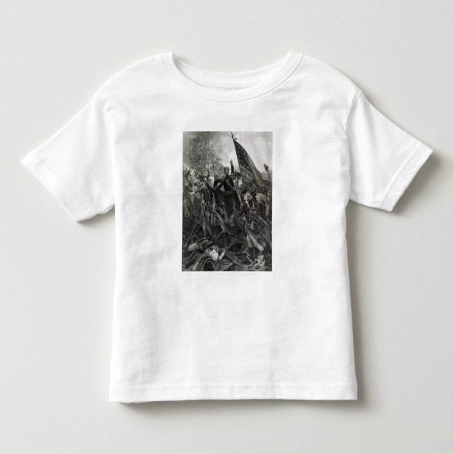 Att storma av stenigt pekar, Juli 1779 Tee Shirt (Framsida)