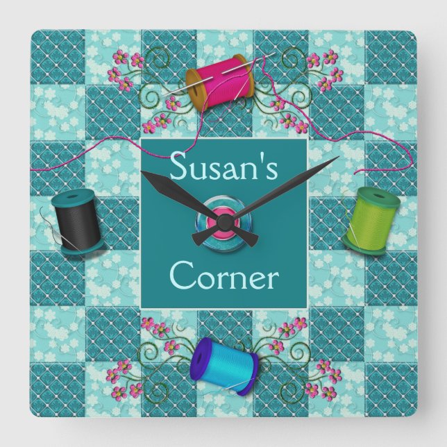 ATT SY TAR TID PÅ - PERSONIFIERA MED NAMN FYRKANTIG KLOCKA (Framsida)