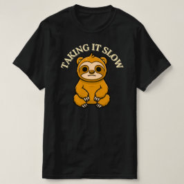 Att Ta Det Lugnt Lugn Lata Cartoon Avslappnad Livs T Shirt