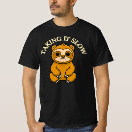 Att Ta Det Lugnt Lugn Lata Cartoon Avslappnad Livs T Shirt