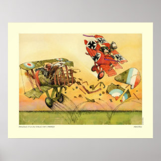 Att ta in det på Vinge och en bön Poster