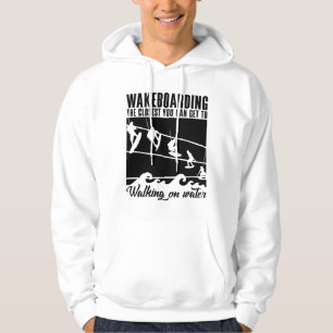 Att ta med dig den närmaste du kan ta med dig Wake Hoodie