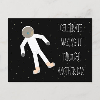 Att ta sig igenom en dag till - Nod Notes Vykort