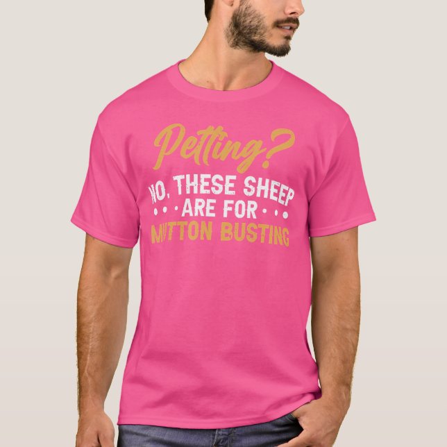 Att ta ut dessa får är för att få mutton, dvs. t shirt (Framsida)