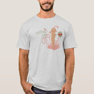 Att täcka avfyrar - den fattiga baby.en t shirt