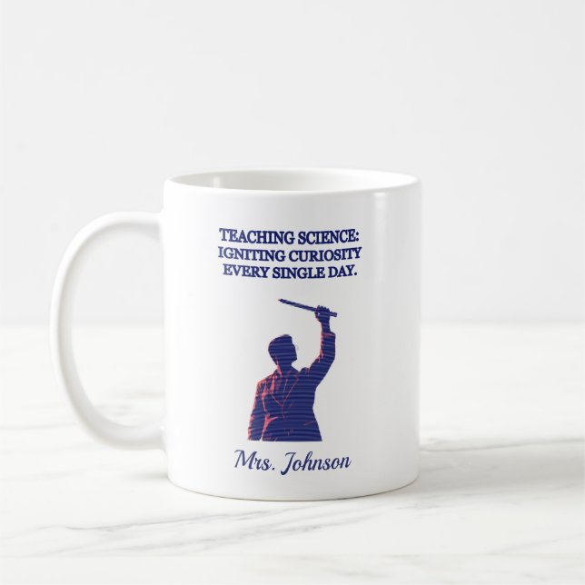 Att Tända Nyfikenhet Vetenskaps Lärarutbildare Des Kaffemugg (Vänster)