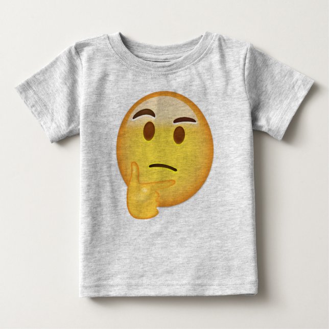 Att tänka på Ansikte Emoji T-shirt (Framsida)