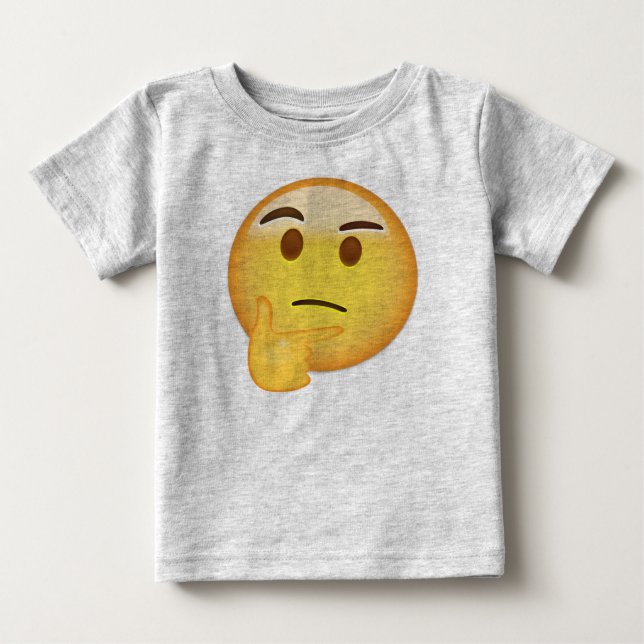 Att tänka på Ansikte Emoji Tröja (Framsida)