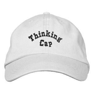Att tänka på Cap Funny Embroiderade Hat Broderad Keps