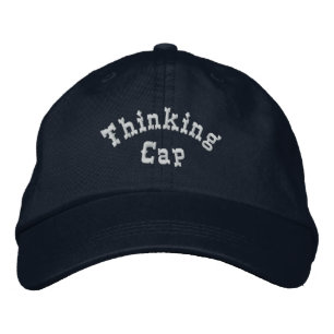 Att tänka på Cap Humous Embroiderade Hat Broderad Keps
