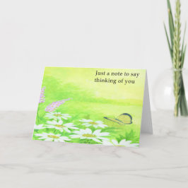 Att tänka på Daisy Note Kort