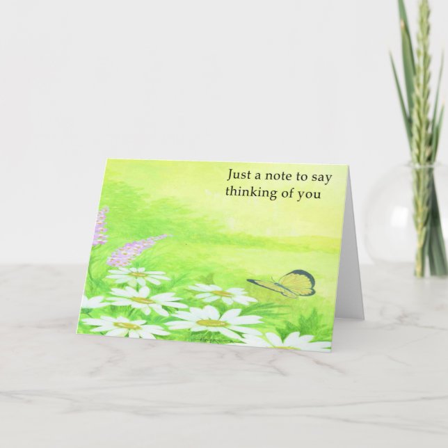 Att tänka på Daisy Note Kort (Framsida)