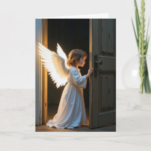 Att tänka på dig Angel Child Kort