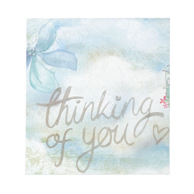 Att tänka på dig anteckningsblock (Framsida)