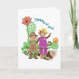 Att tänka på dig ett hälsningskort kort